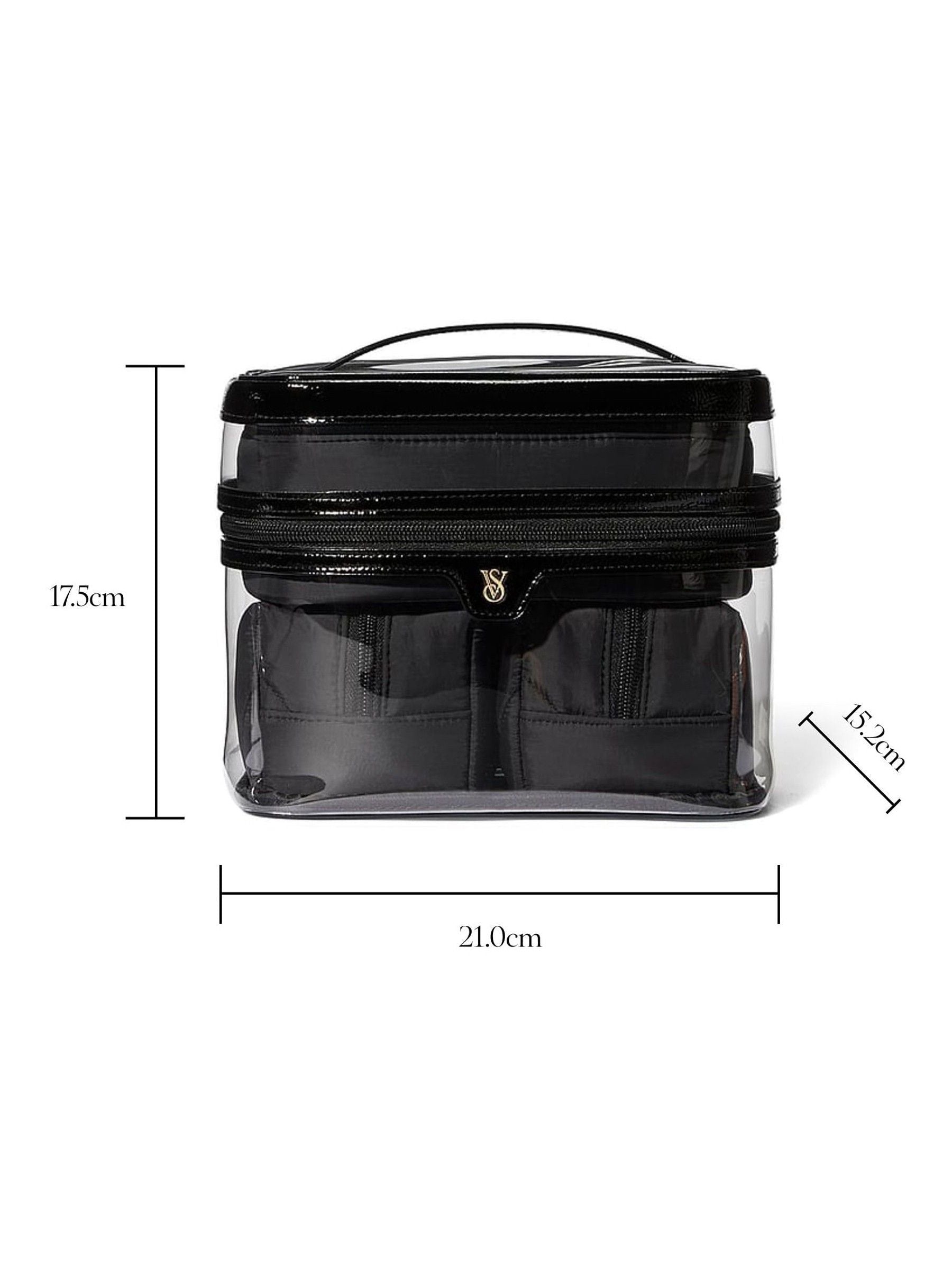 Victoria's Secret black 4-in-1 makeup bag (British brand)