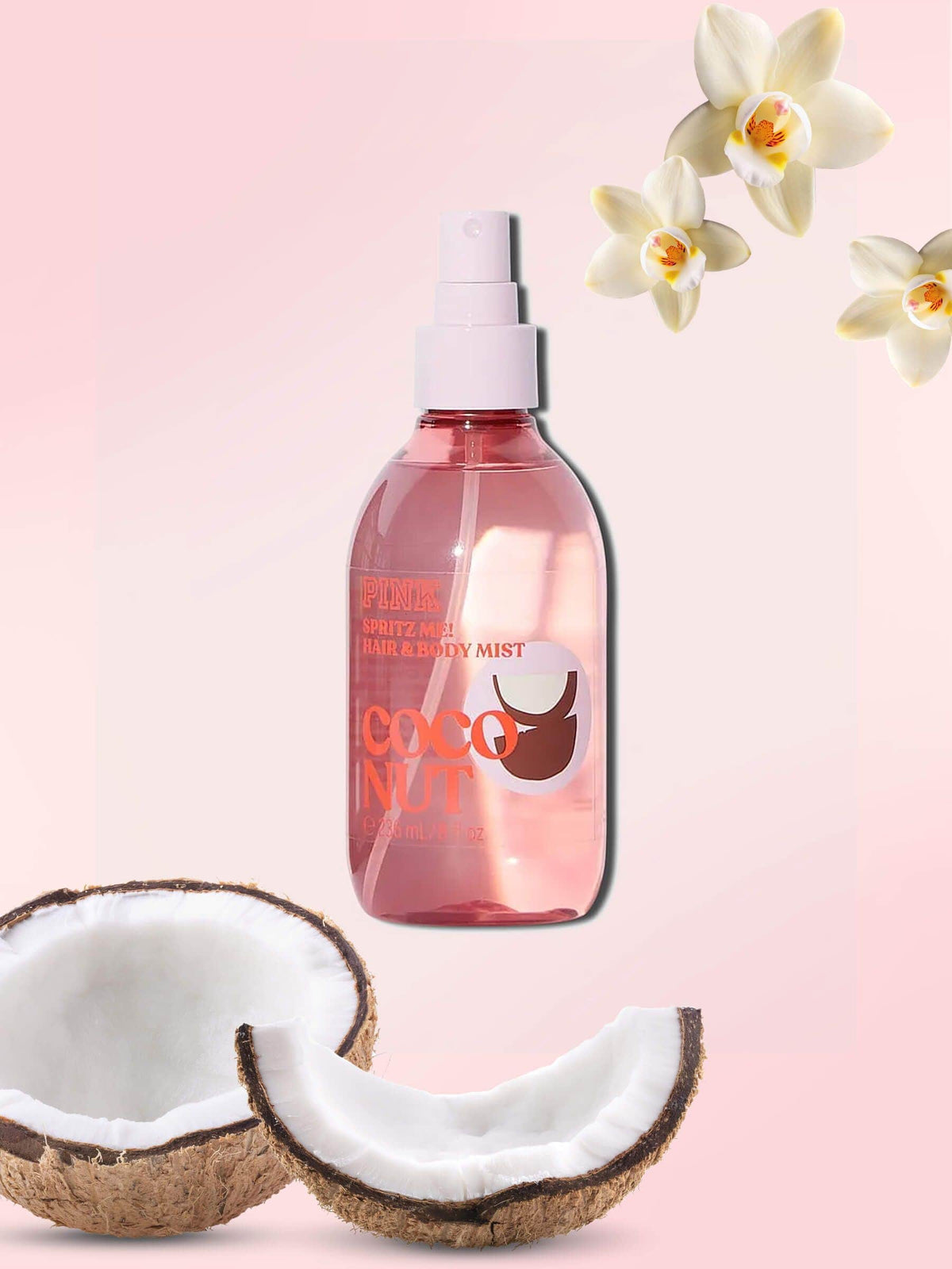 Victoria's Secret coconut hair and body mist 8 fl oz (British brand)