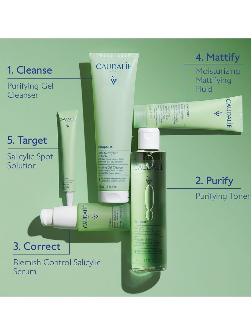 Caudalie Vinopure Purifying Toner 200ml - British product