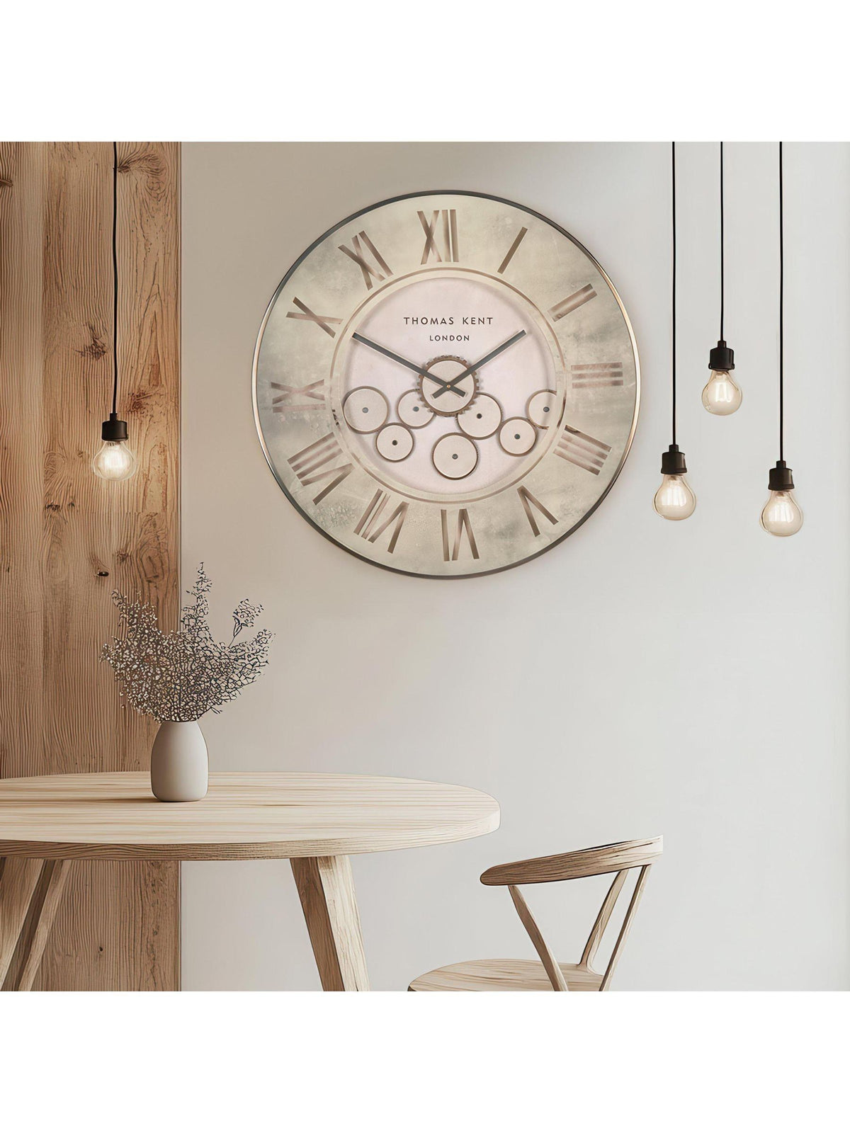 Thomas Kent Clocks Stone Cog 30 Horizon wall clock 74x74x6cm (British brand)