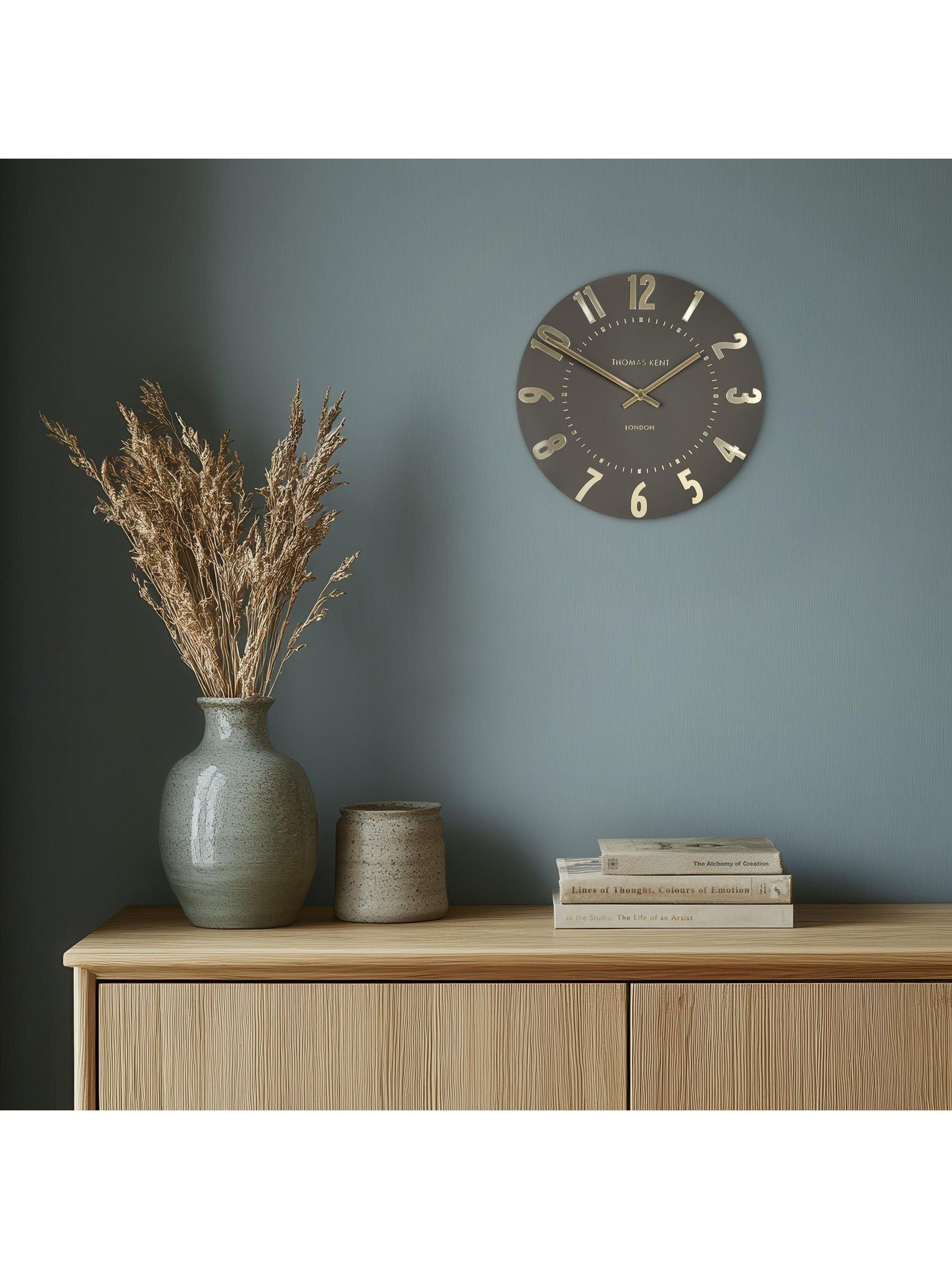 Thomas Kent Clocks Espresso 12' wall clock (British brand)