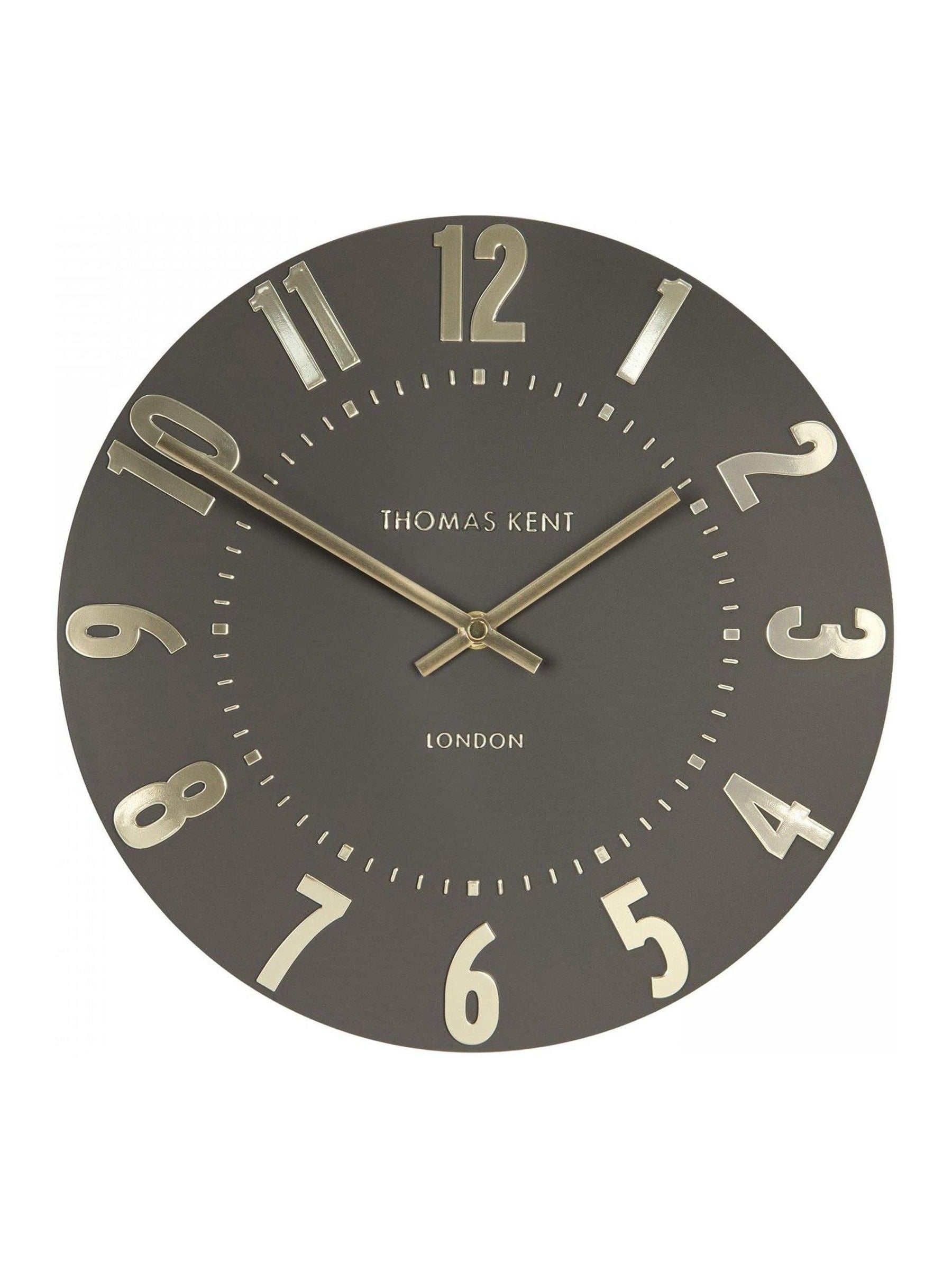 Thomas Kent Clocks Espresso 12' wall clock (British brand)