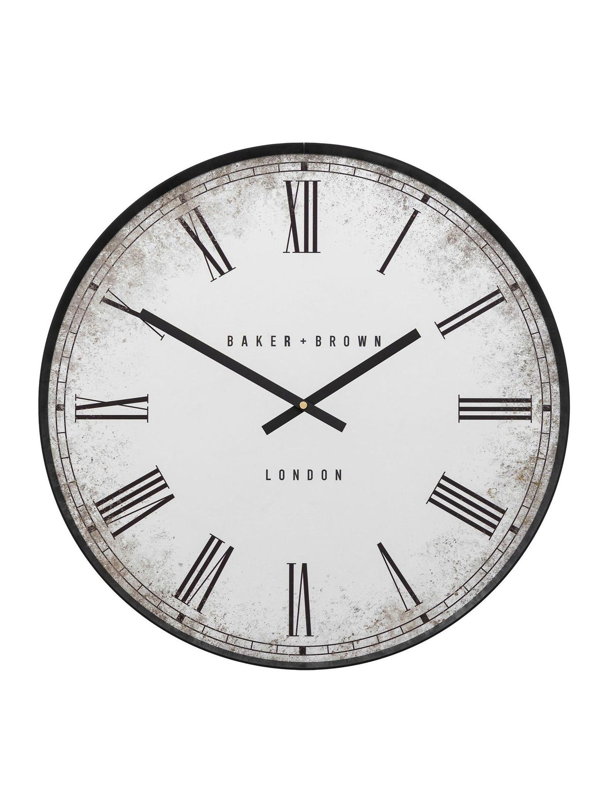 Gallery Home Black Chesterfield wall clock 50cm, UK version