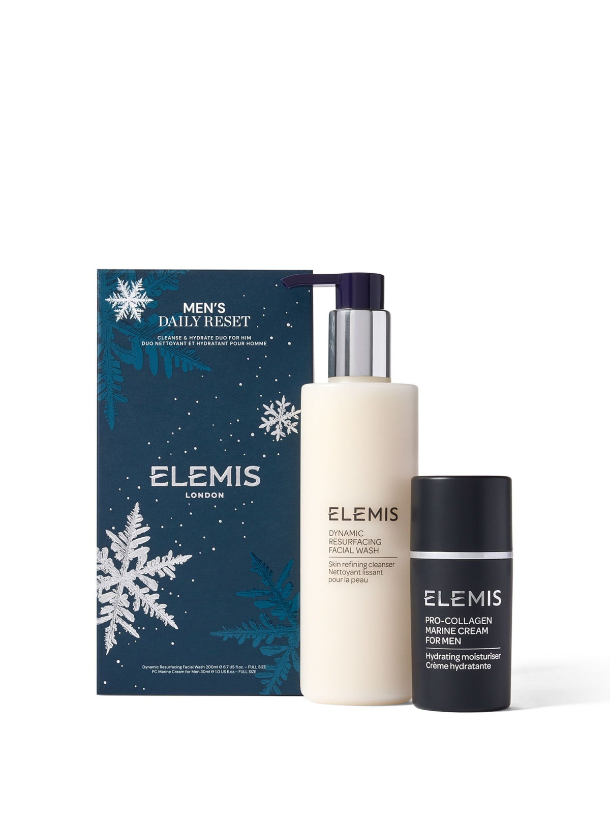 ELEMIS Mens Daily Reset Gift Set (Worth £70) Saving 26%