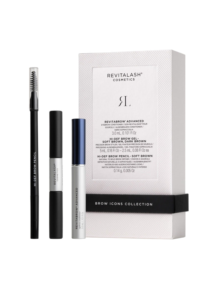 Revitalash Advanced Collection Brow Icons eyebrow care set, imported from the UK