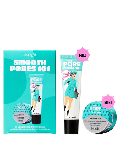 Benefit Smooth Pores 101 Moisturiser and Primer Skincare Set