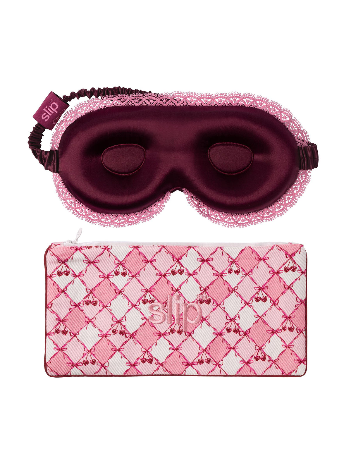 Slip Pure Silk Lovely Lashes Gift Set With Lace Trim (Worth £95)