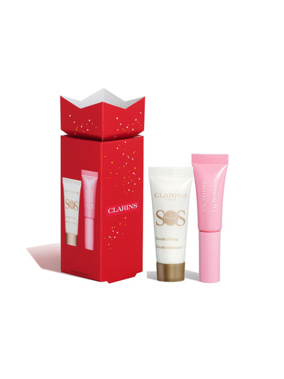 Clarins Prime and Pout Stocking Filler