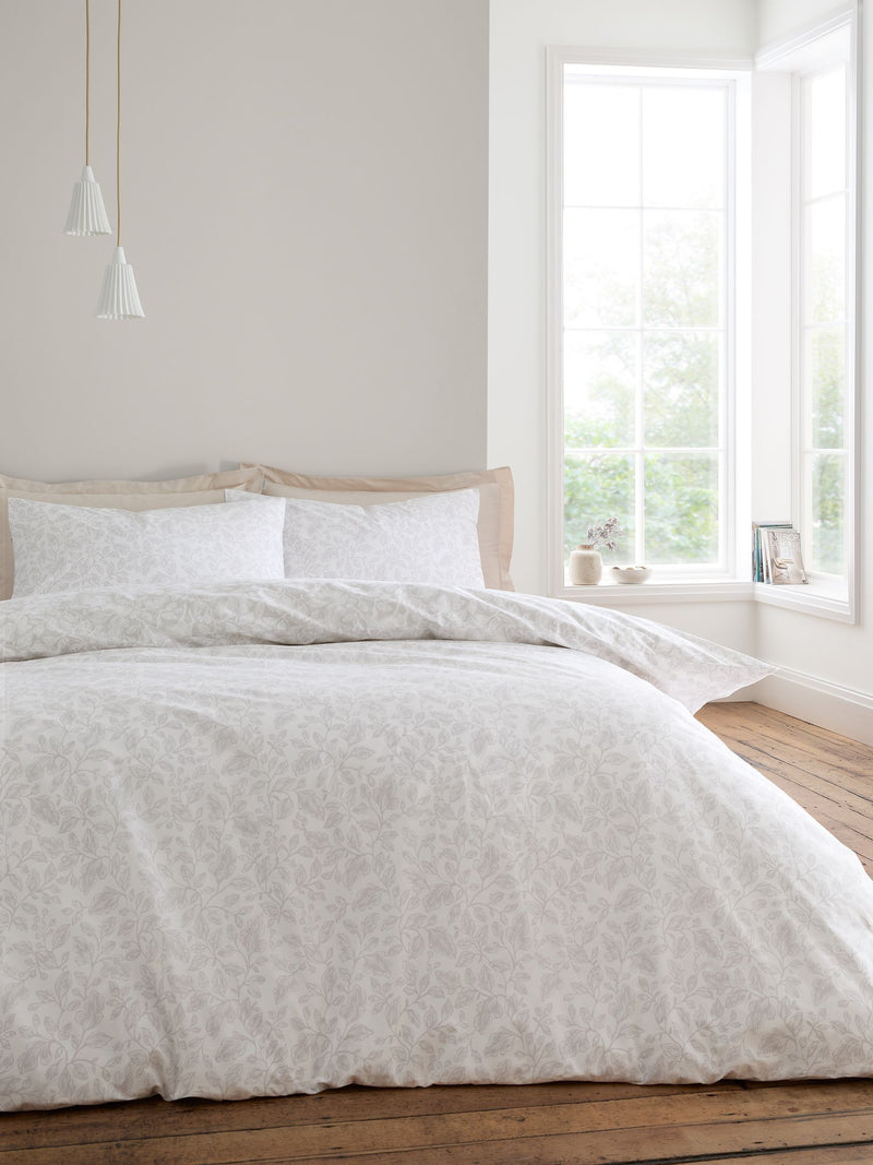 Natural Woodland Reversible Duvet Cover Set - British product
