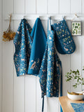 Catherine Lansfield cotton kitchen apron with animals print, one size - British product