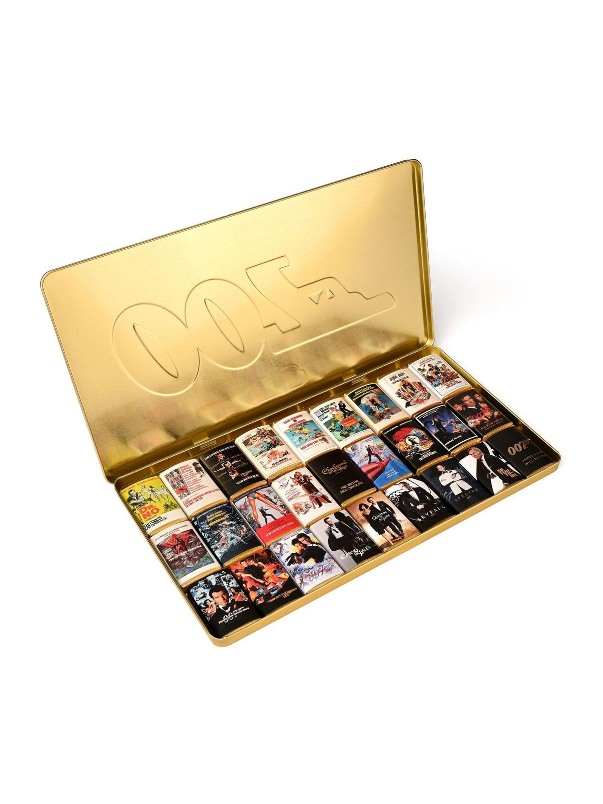 Charbonnel et Walker James Bond themed milk chocolate bars 270g - British product