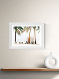 East End Prints White Surfboards photo print - British product