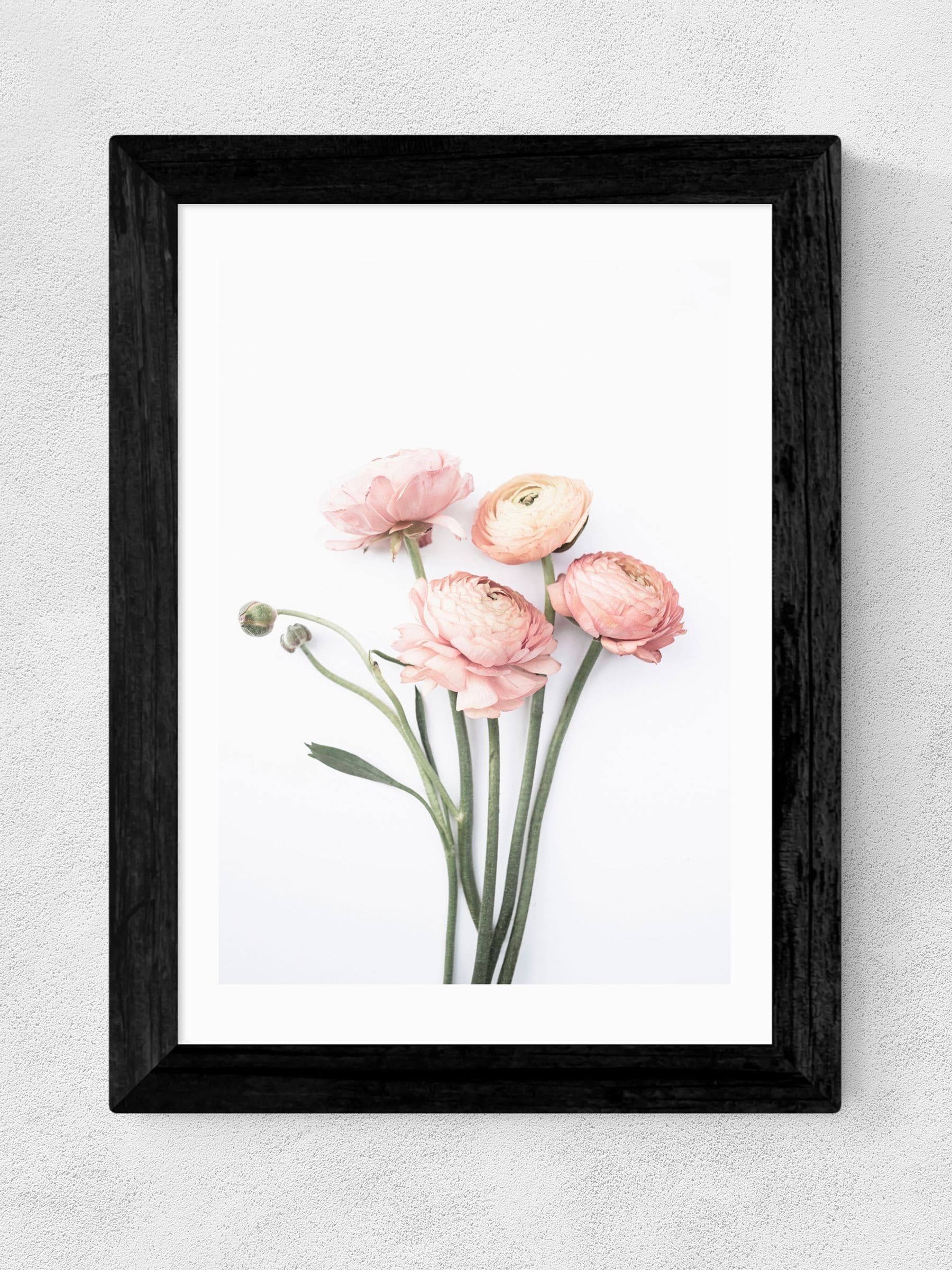 East End Prints Black Buttercup III wall art - British product
