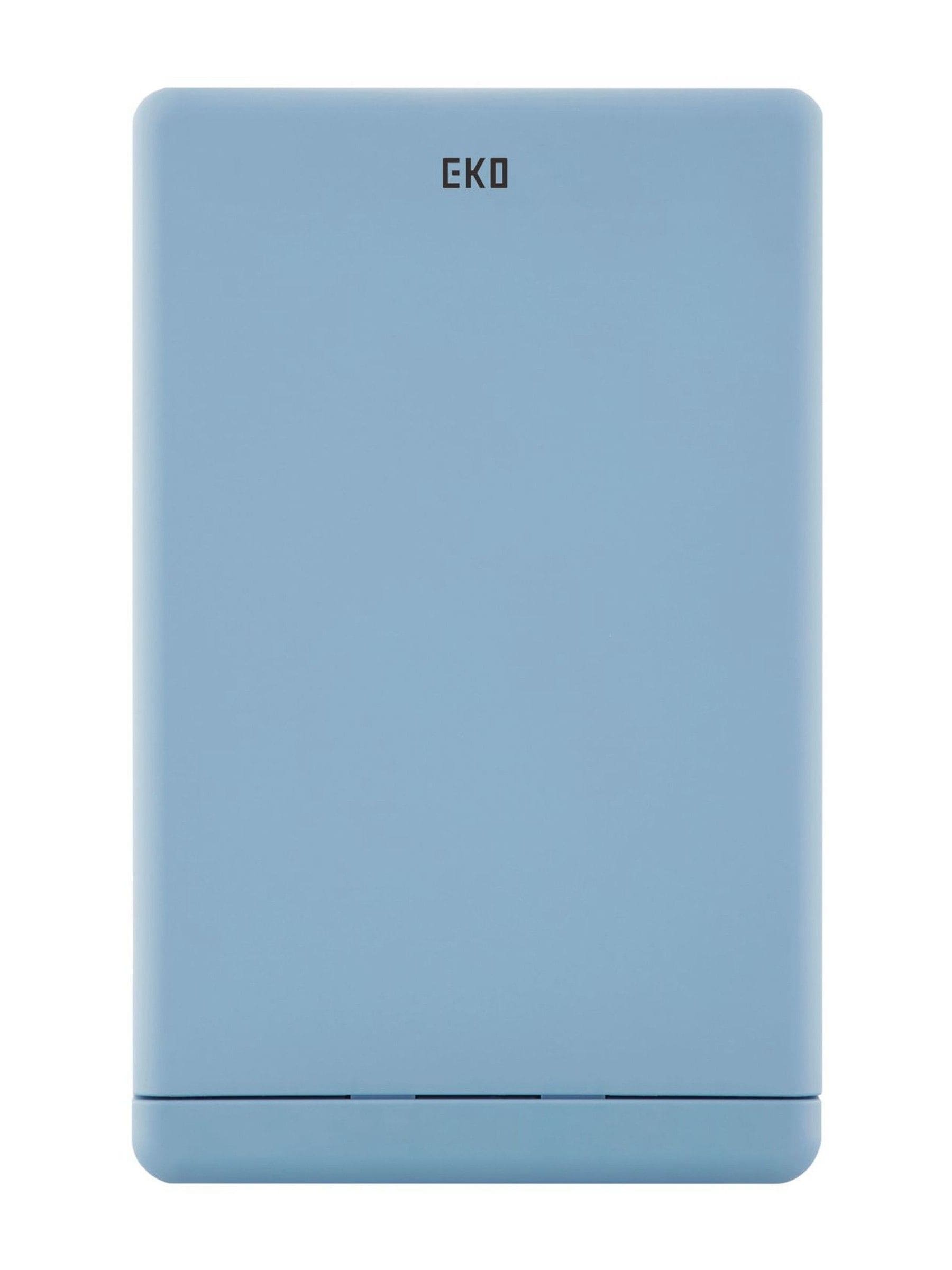 Eko Titanium Blue Morandi Touch Bin 40L