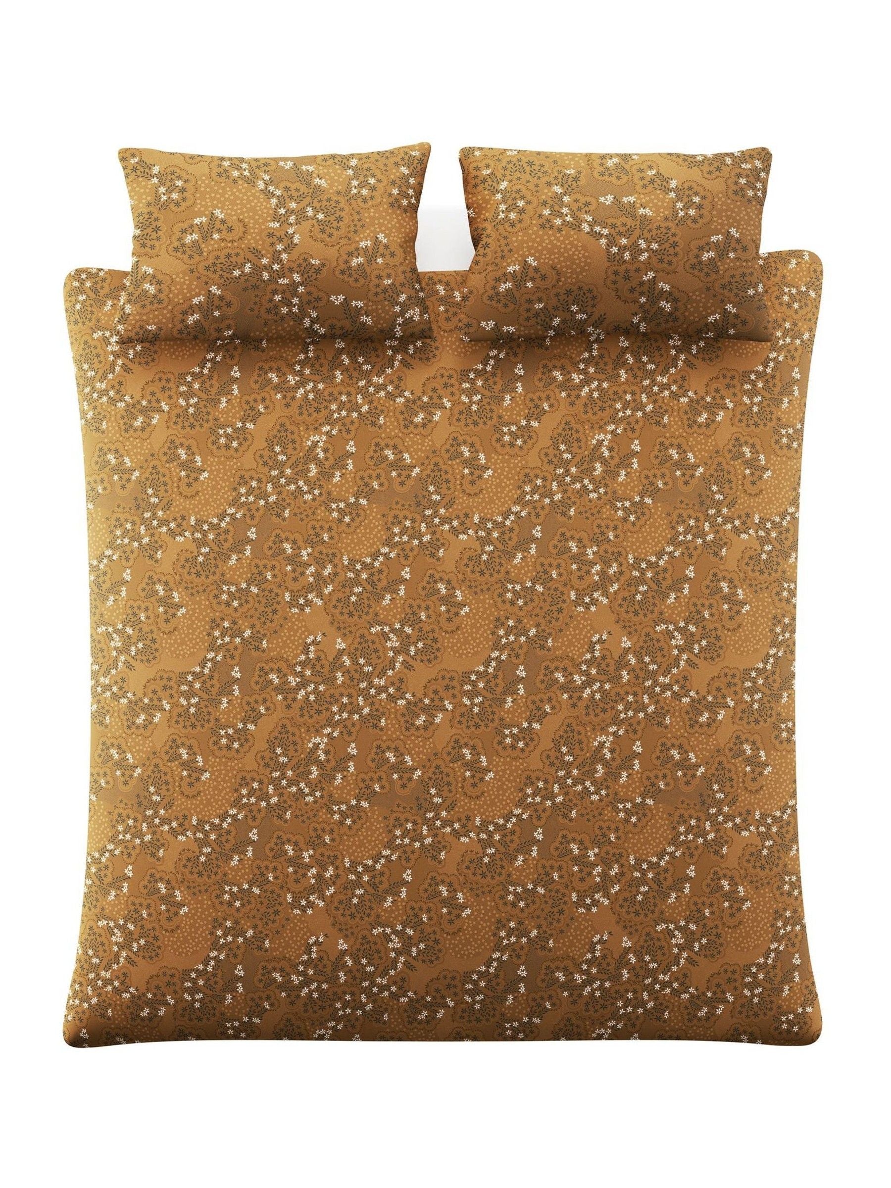 Sara Miller Green Owl Forest bed linen set (British brand)