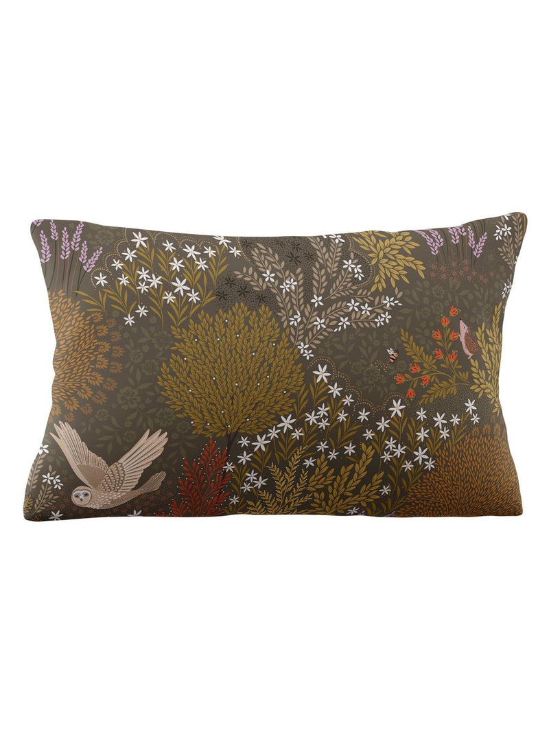 Sara Miller Green Owl Forest bed linen set (British brand)