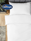 Silentnight white pure cotton duvet set (British brand)