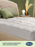 Silentnight White Anti Allergy Ultimate mattress topper 5cm (British brand)