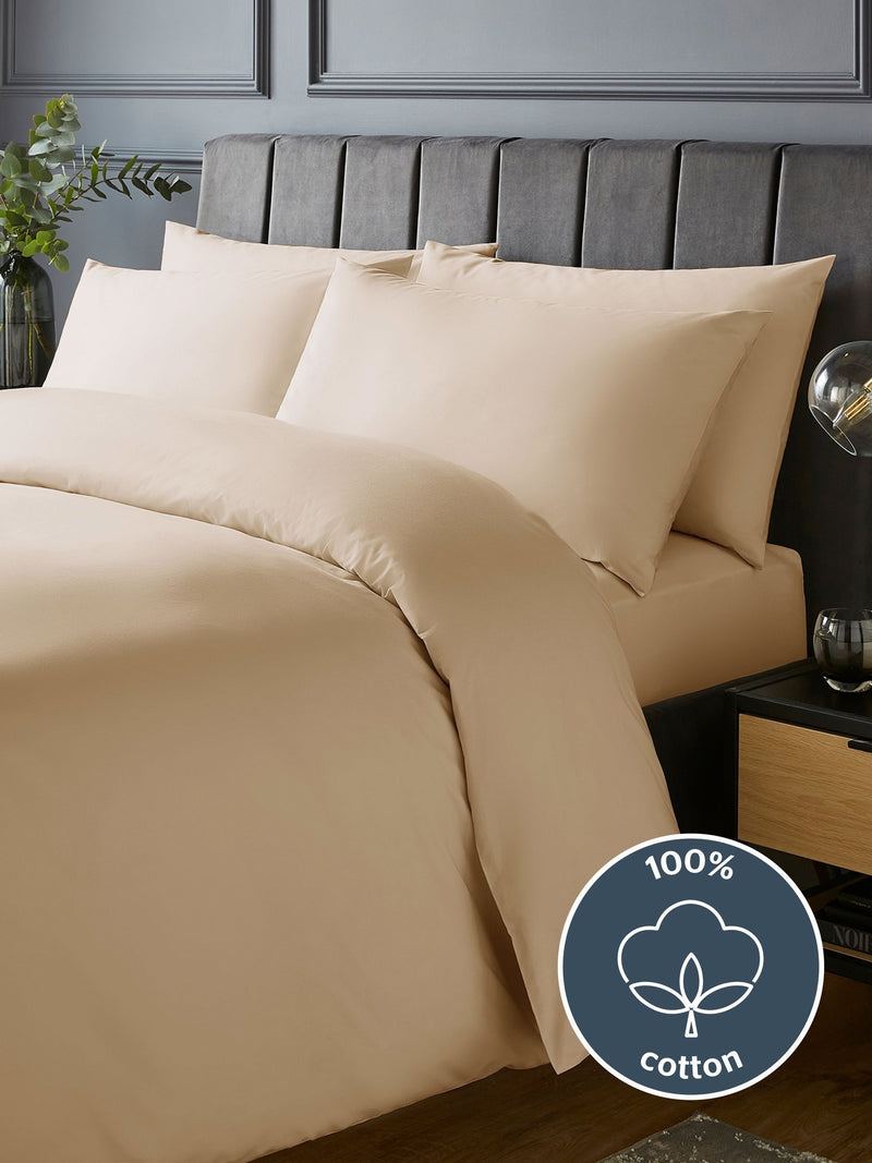 Silentnight pure cotton duvet set (British brand)
