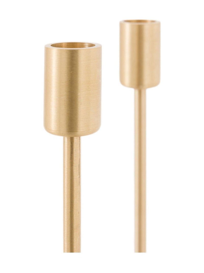 Gallery Home Set of 2 Natural Marble Candle Sticks