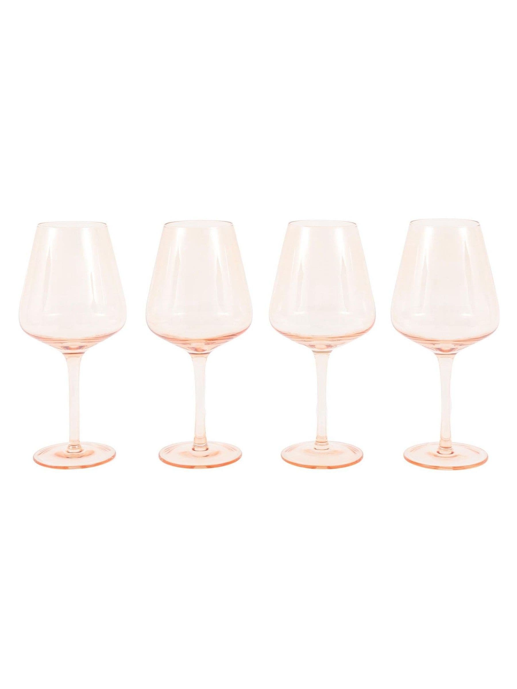 Gallery Home amber wine glasses set of 4, UK version