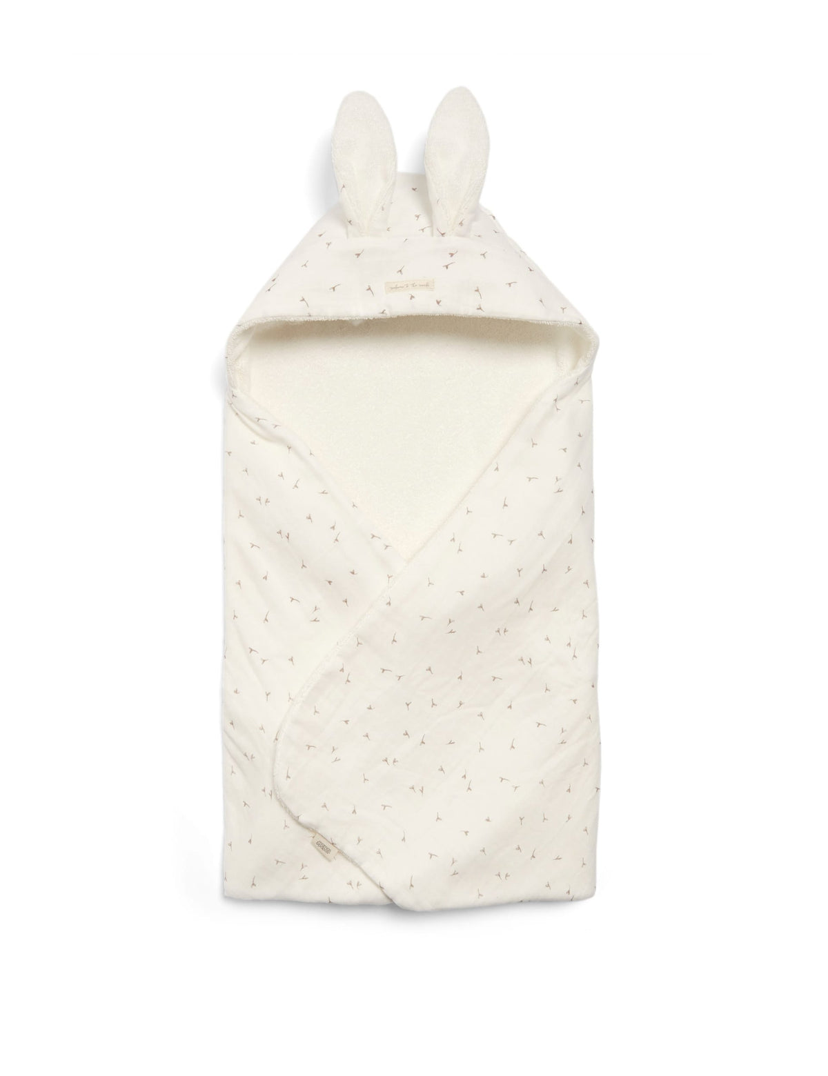 Mamas & Papas Welcome To The World hooded towel (British brand)