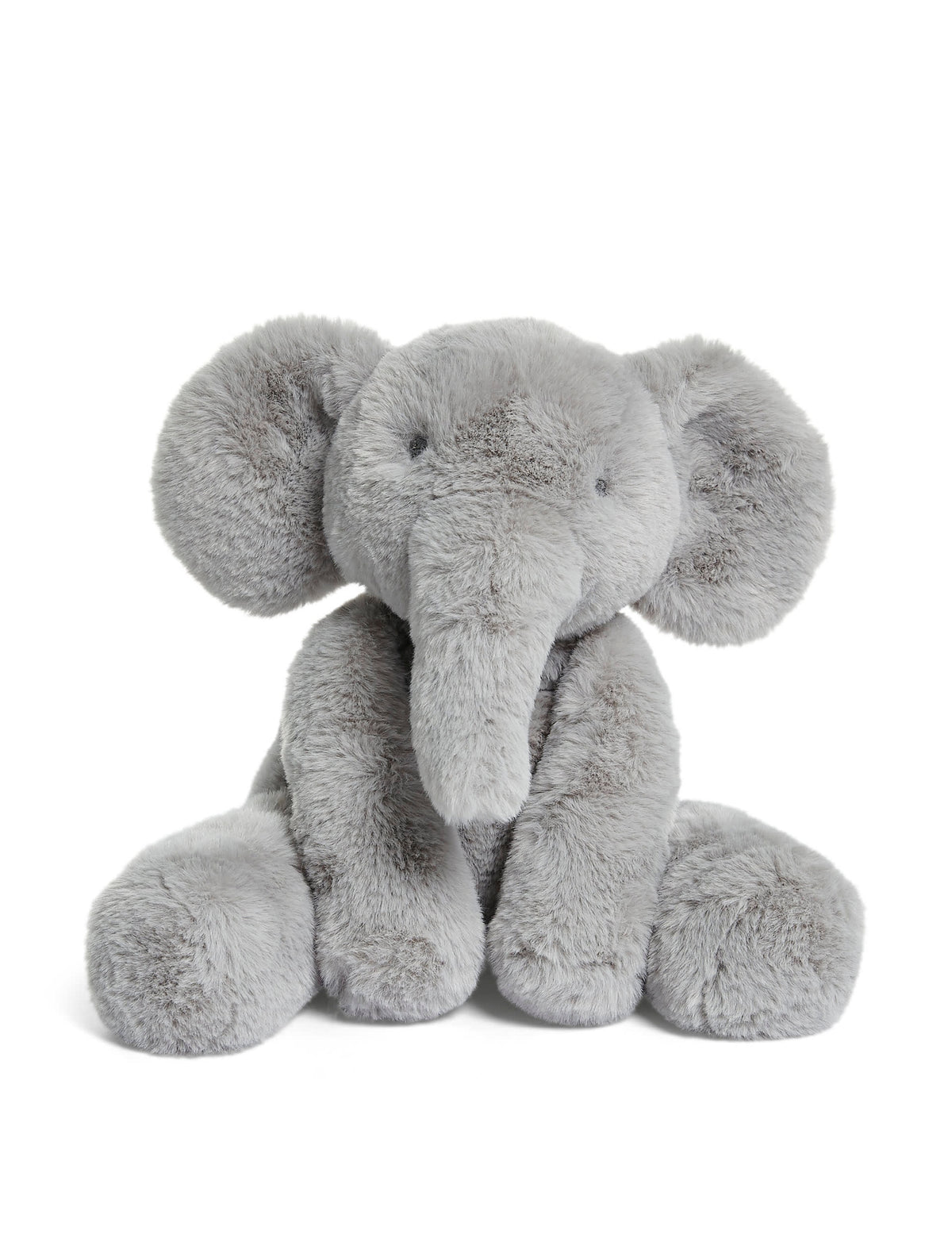 Mamas & Papas Elephant soft toy grey fur regular size (British brand)