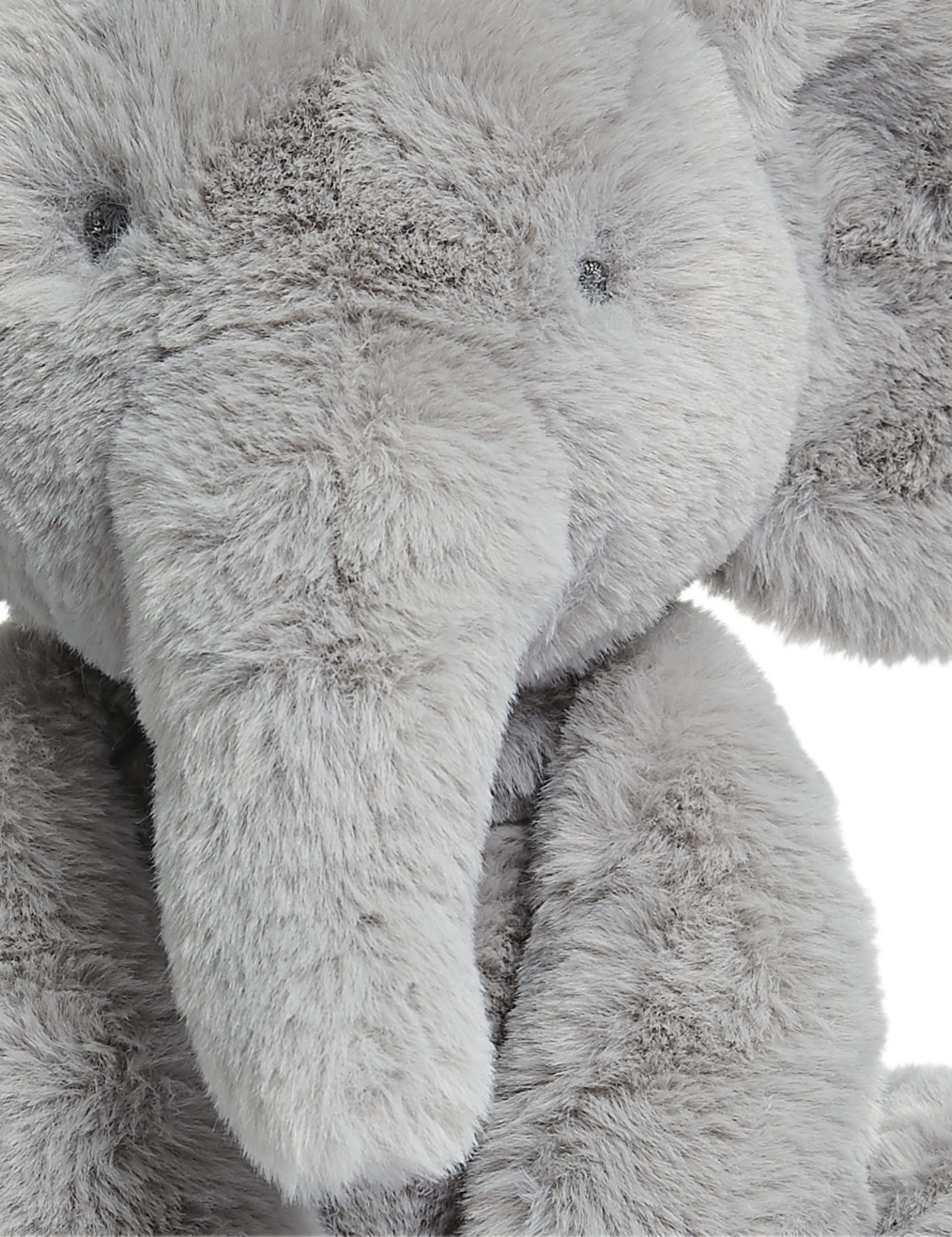 Mamas & Papas Elephant soft toy grey fur regular size (British brand)