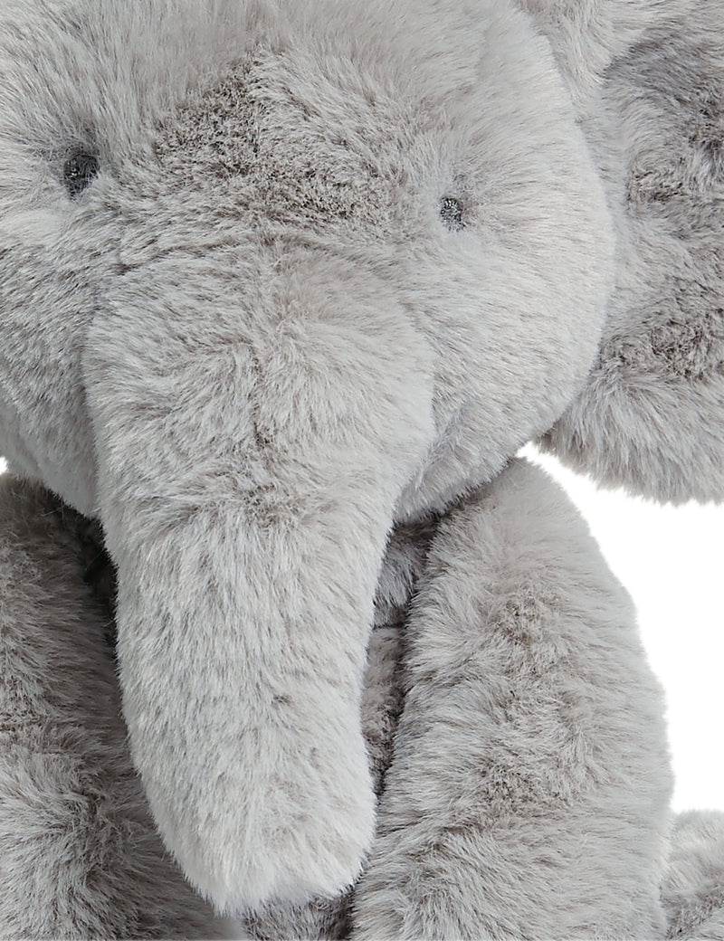 Mamas & Papas Elephant soft toy grey fur regular size (British brand)