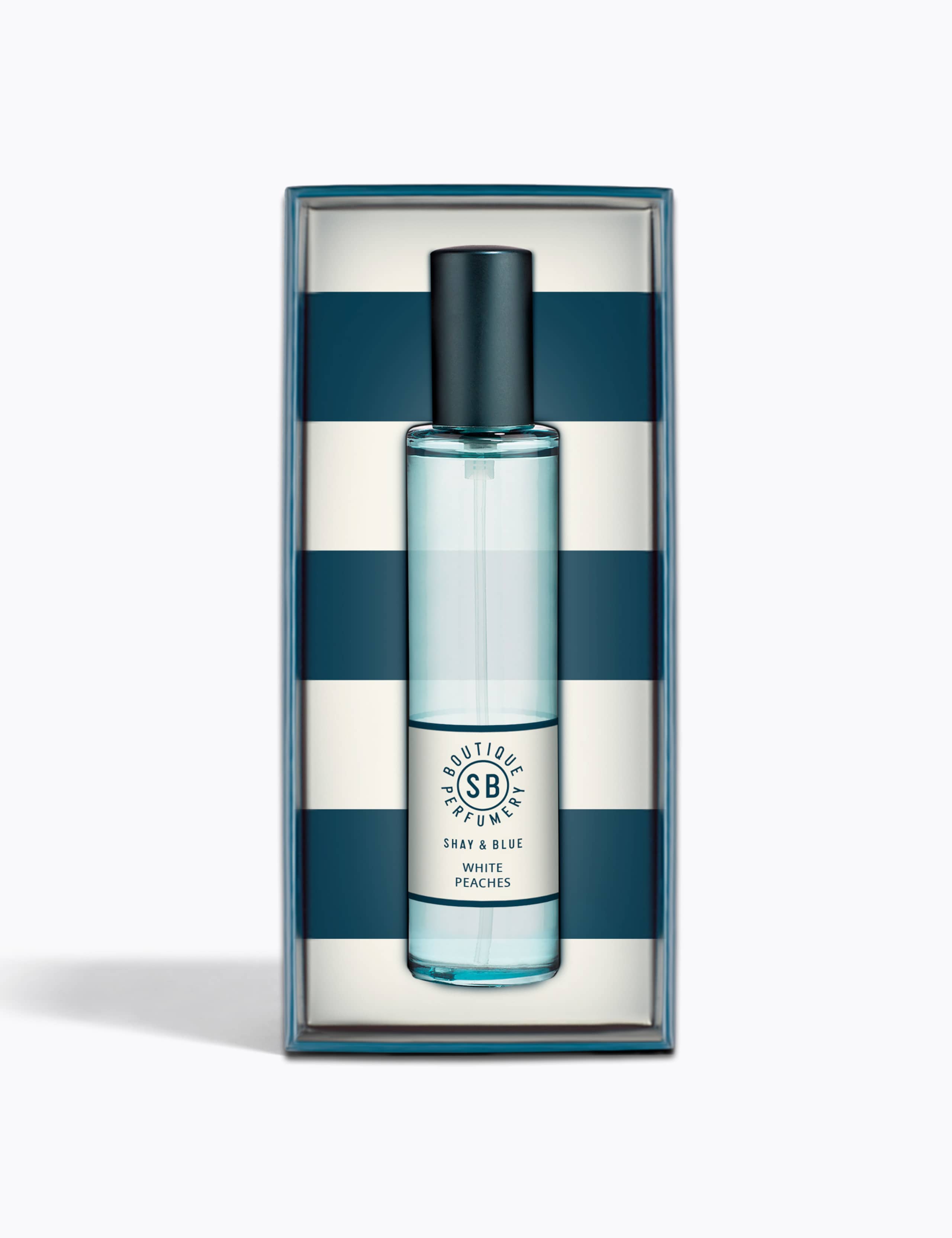 Shay & Blue White Peaches vegan fragrance 30ml (British brand)