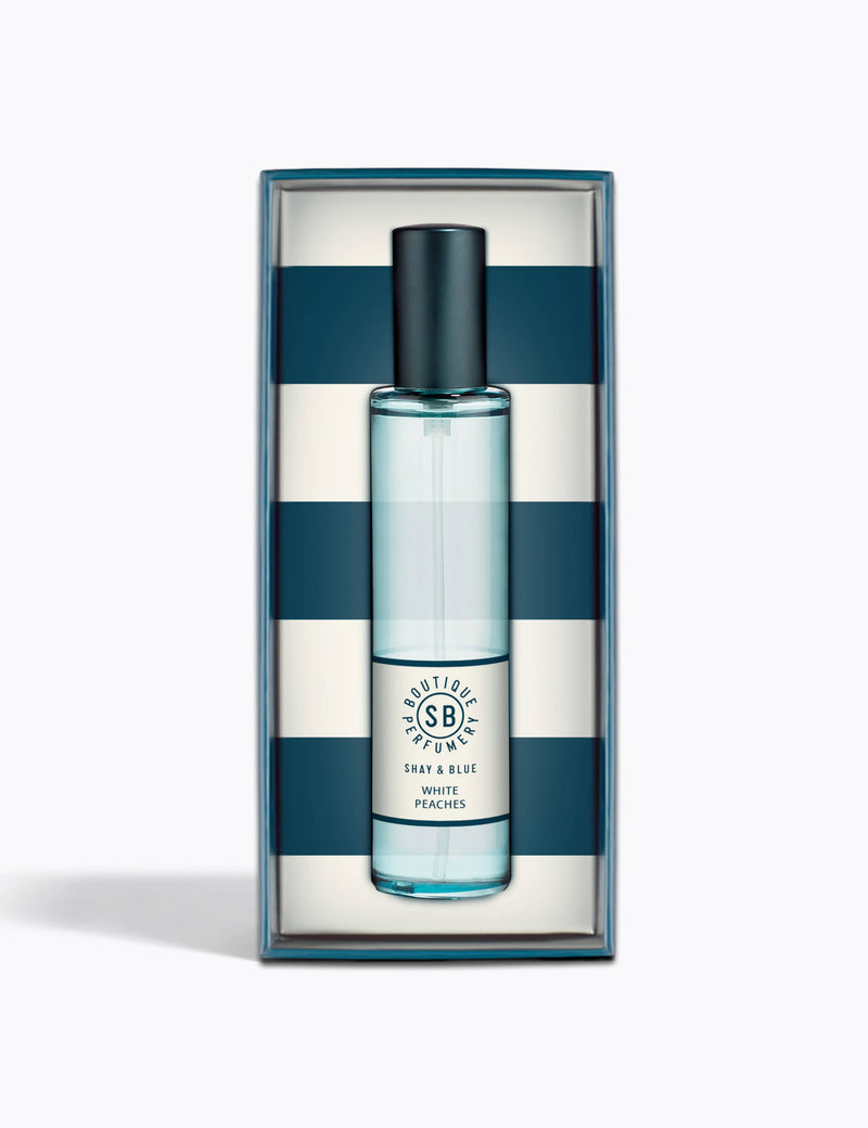 Shay & Blue White Peaches vegan fragrance 30ml (British brand)