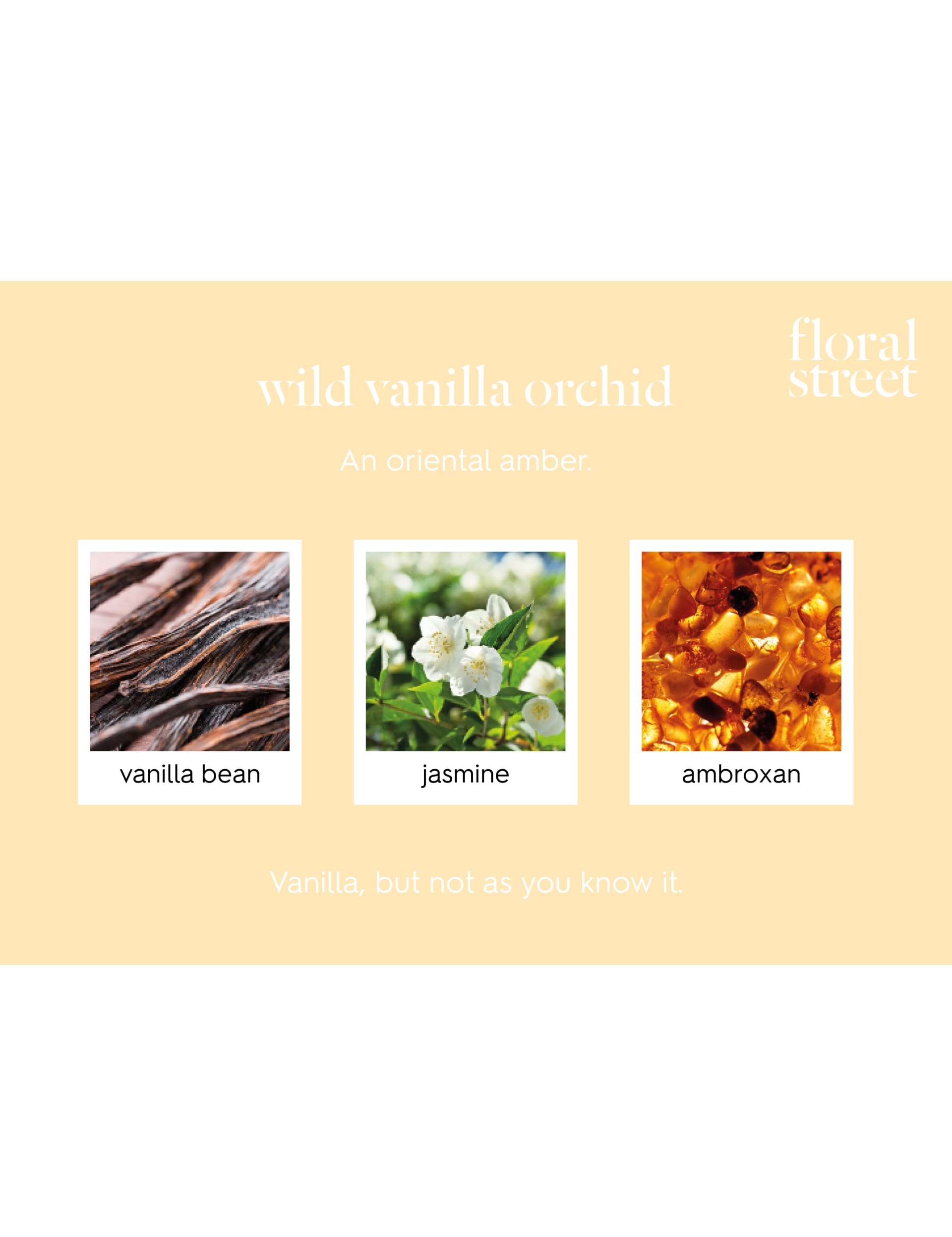 Floral Street Wild Vanilla Orchid perfume 10 ml (British brand)