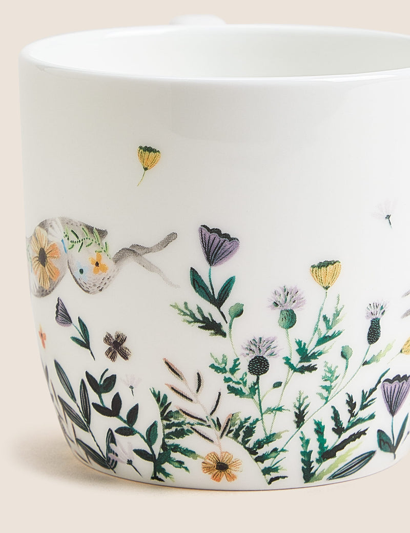 Woodland Rabbit ceramic mug 380 ml (British brand)