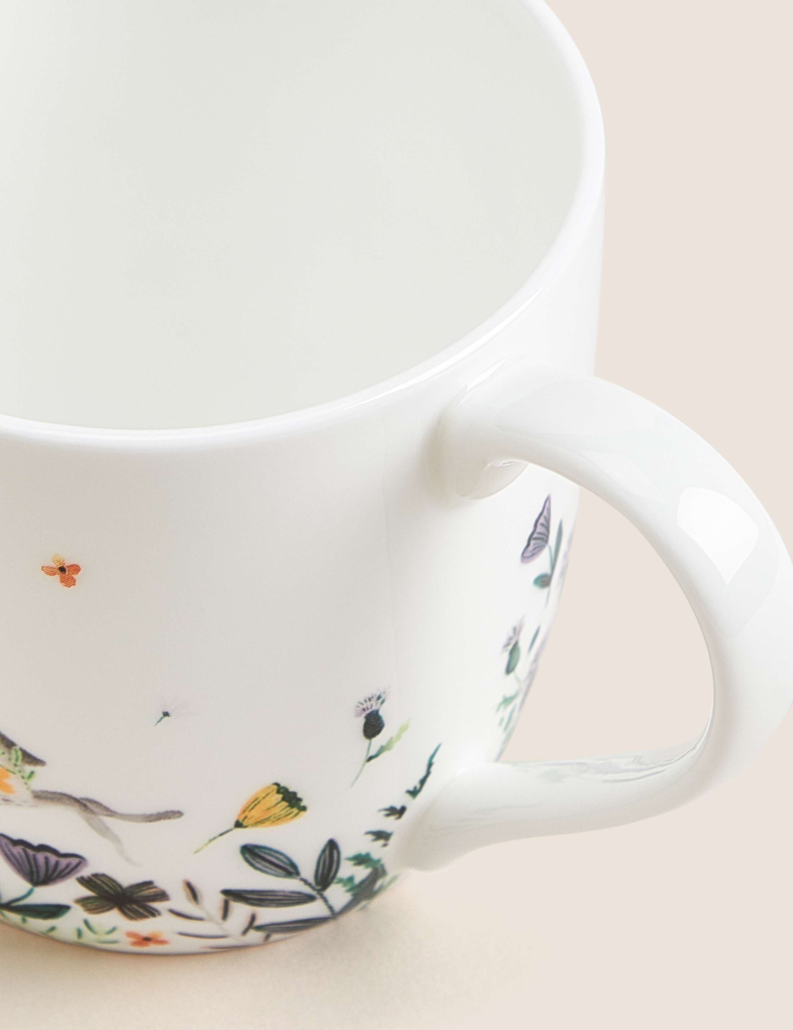 Woodland Rabbit ceramic mug 380 ml (British brand)