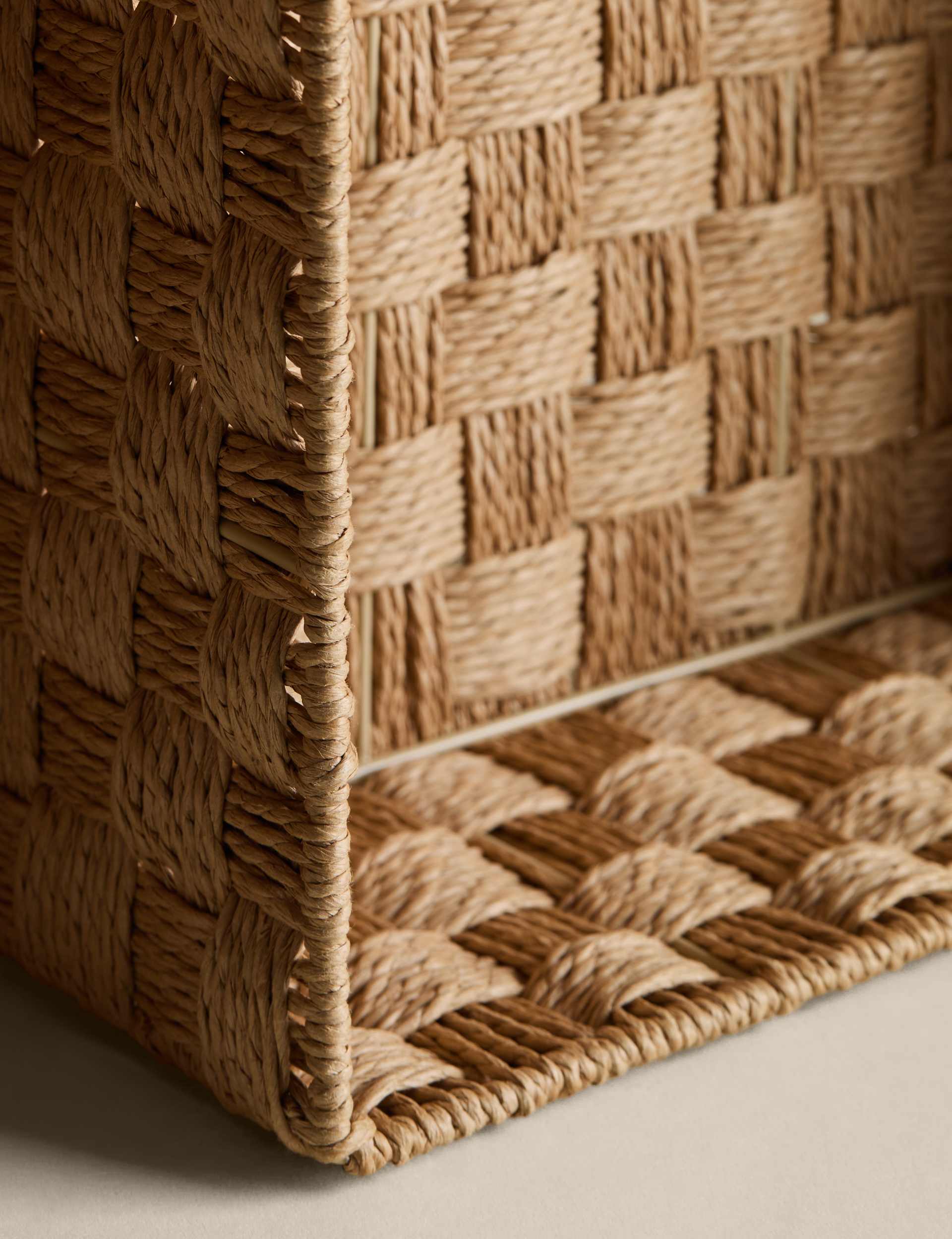 Woven String Medium Square Storage Box