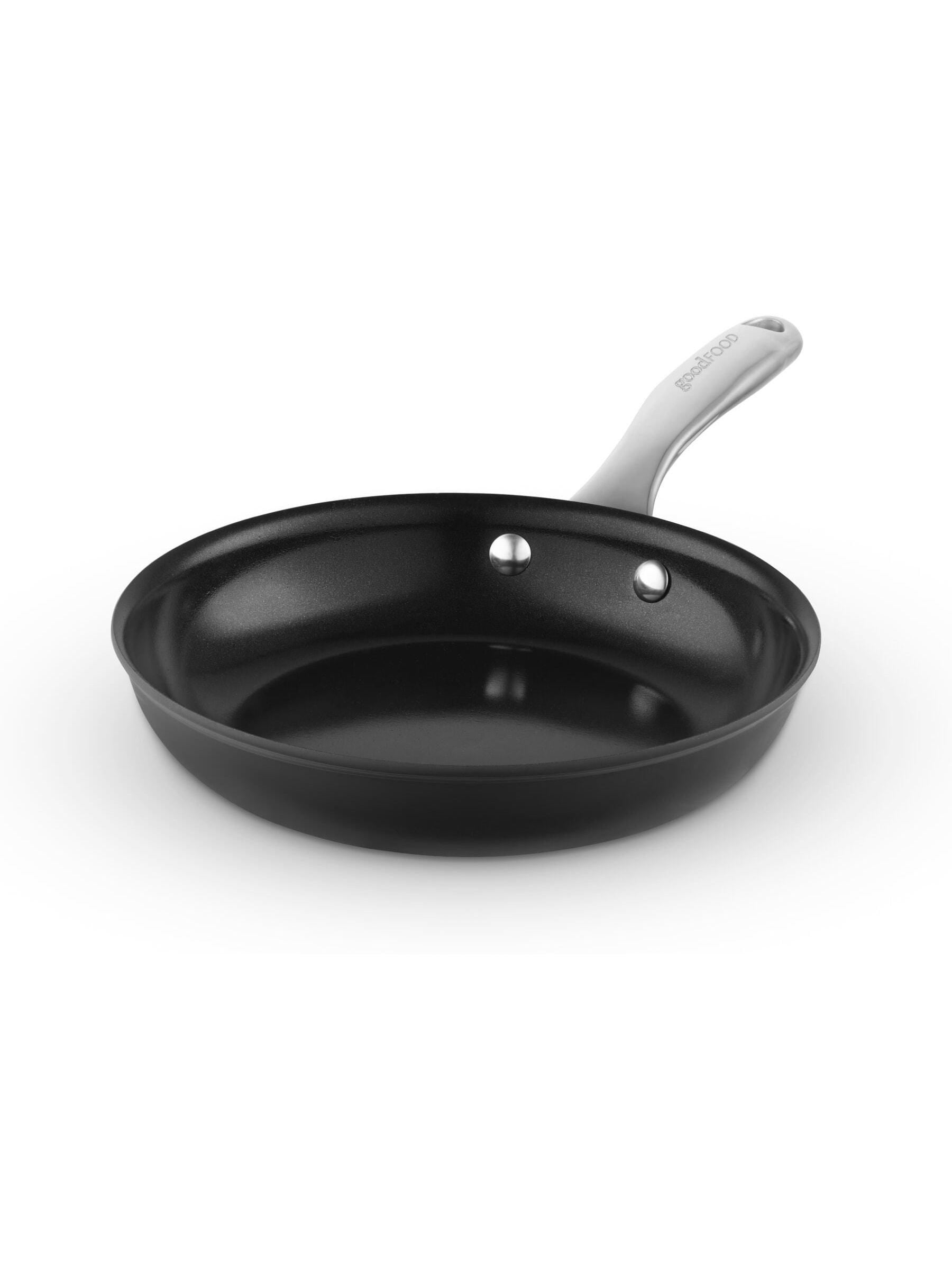 GOOD FOOD Grey Hard Anodized Non-Stick Frying Pan 24cm, UK version