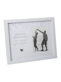 Widdop White Amore Diamond Anniversary Frame 4" x 6