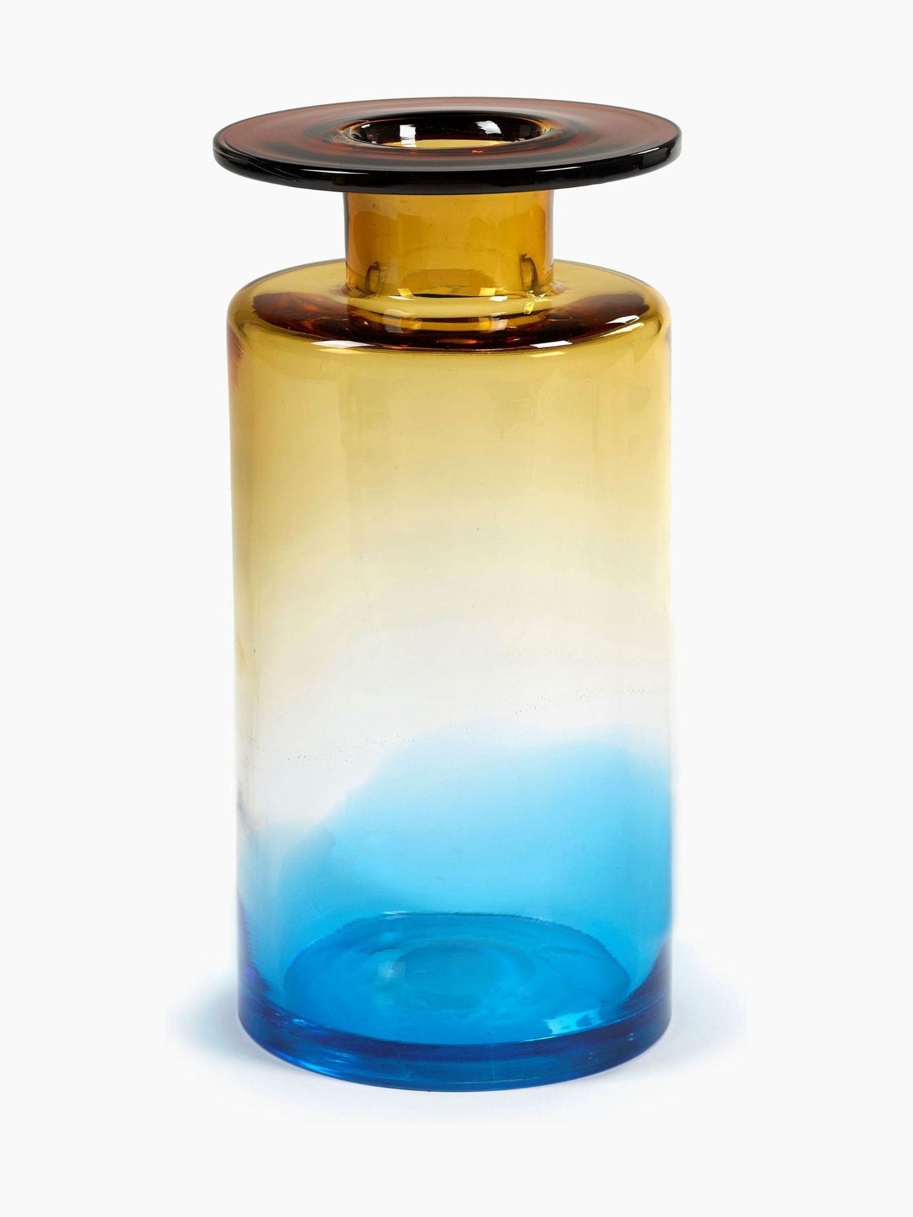 Serax Brown Wind and Fire glass vase (British brand)