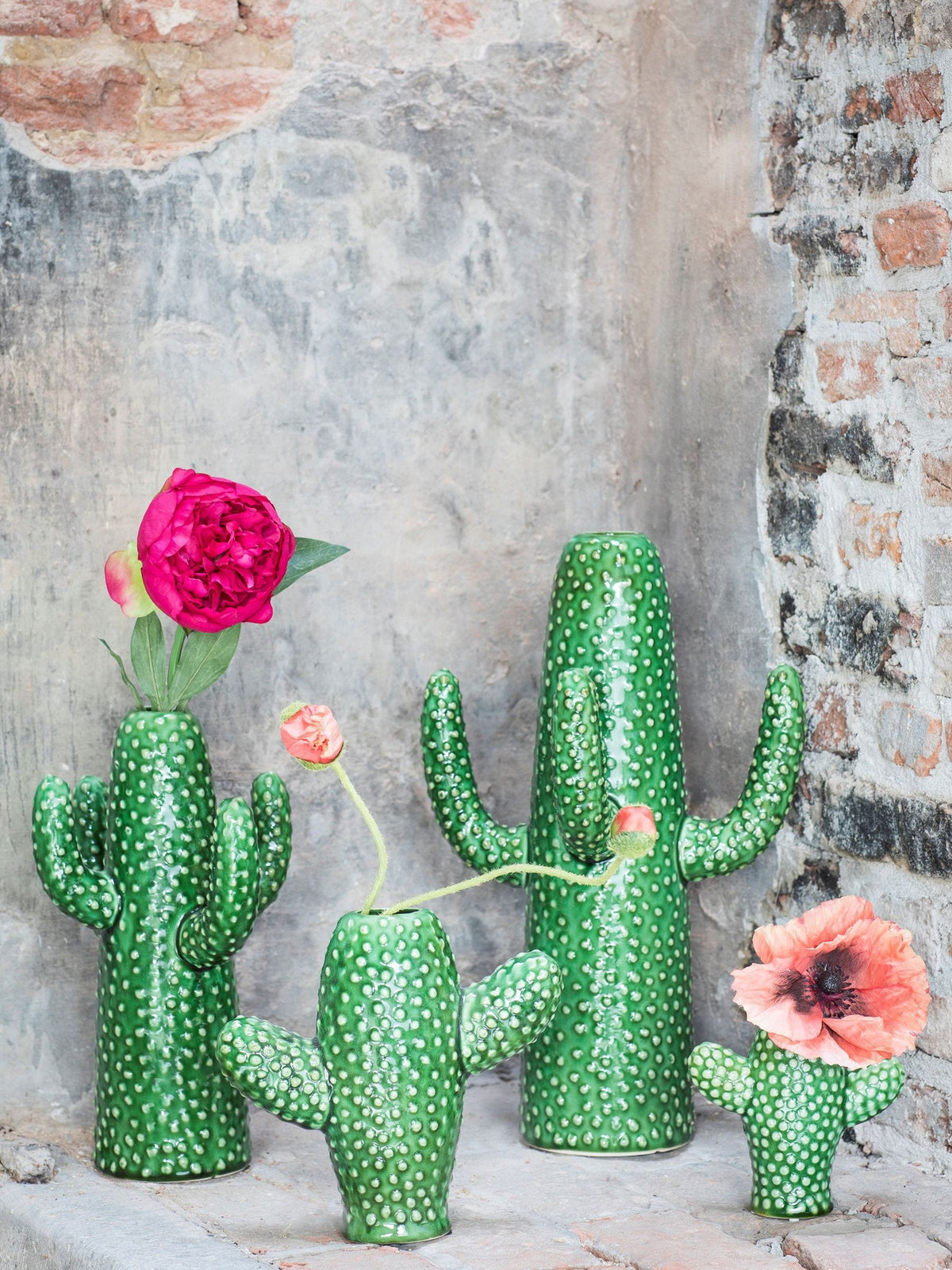 Serax Green Urban Jungle Cactus Vase