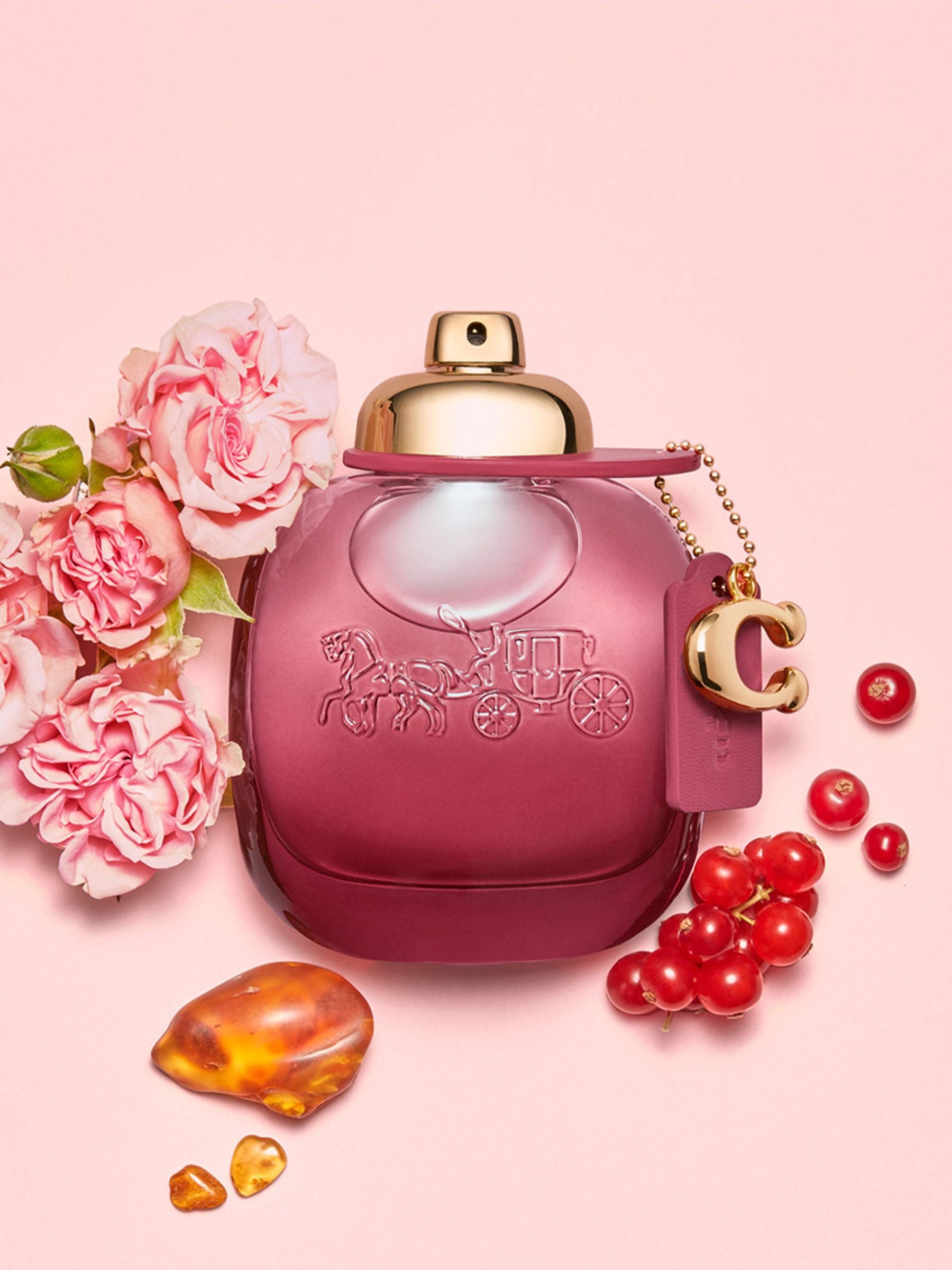 COACH Wild Rose 50ml Eau de Parfum & Travel Spray 7.5ml Gift Set