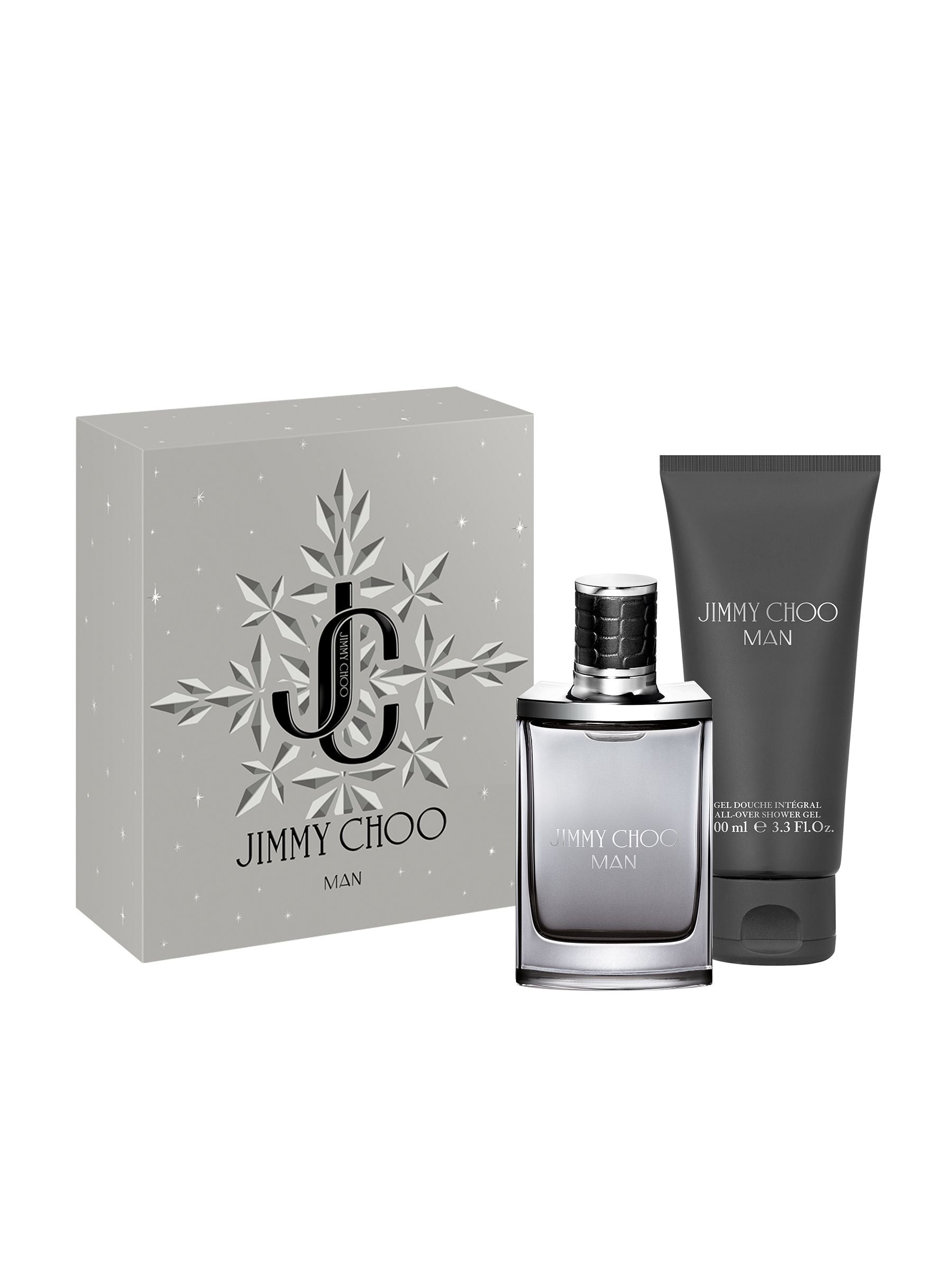 Jimmy Choo Man fragrance gift set with EDT and shower gel, UK version