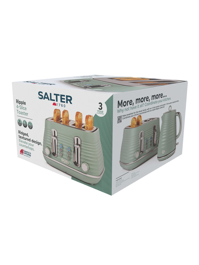 Salter Sage Ripple 4 slice toaster (British brand)