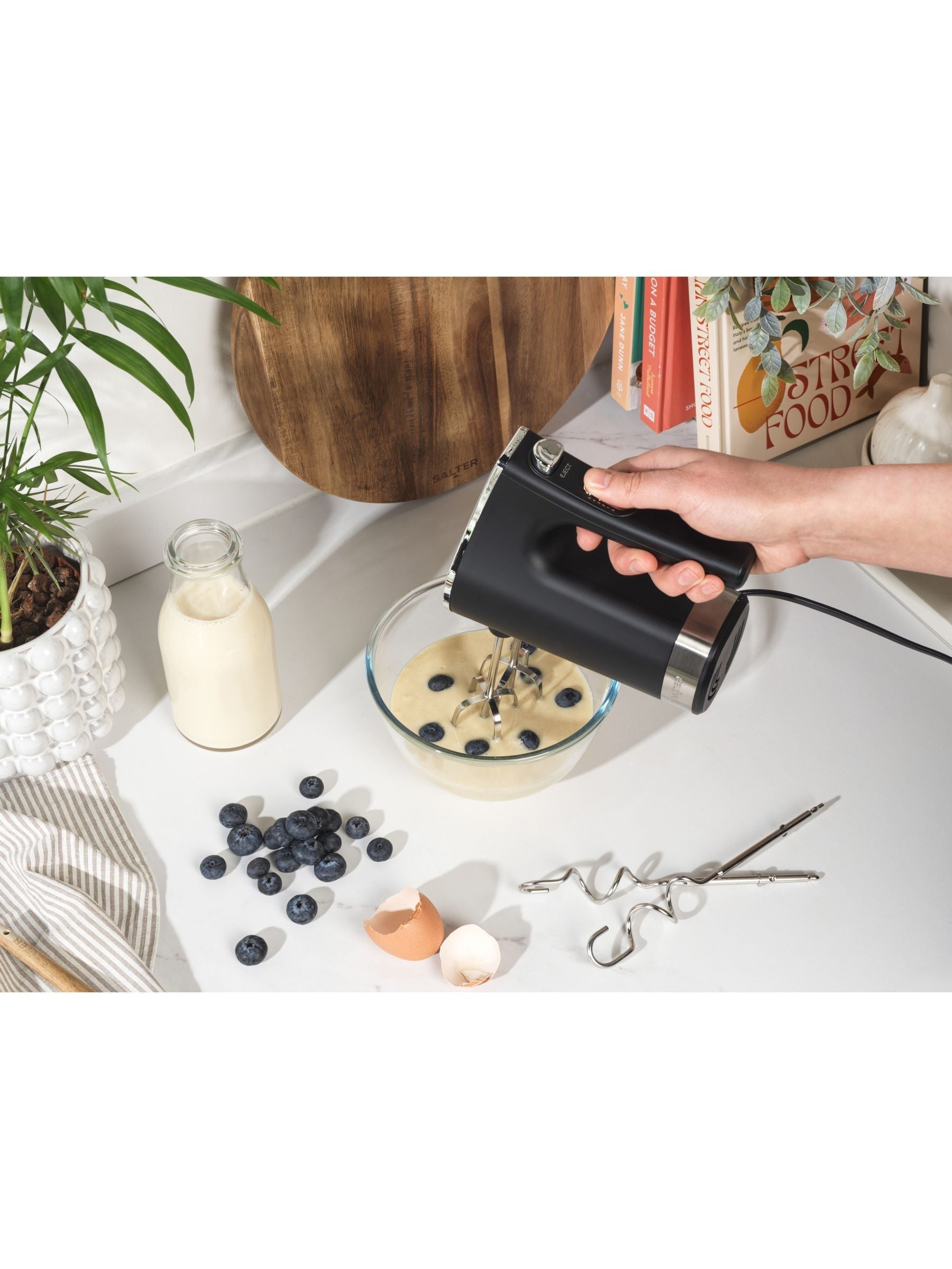 Salter Black Hand Mixer (British brand)