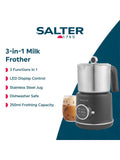 Salter Silver 3-In-1 Milk Frother (British brand)