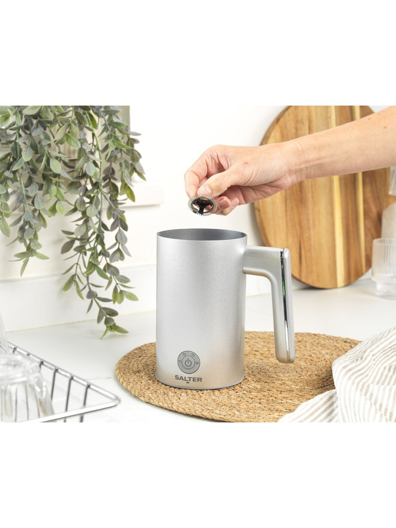 Salter Silver Aspen Milk Frother