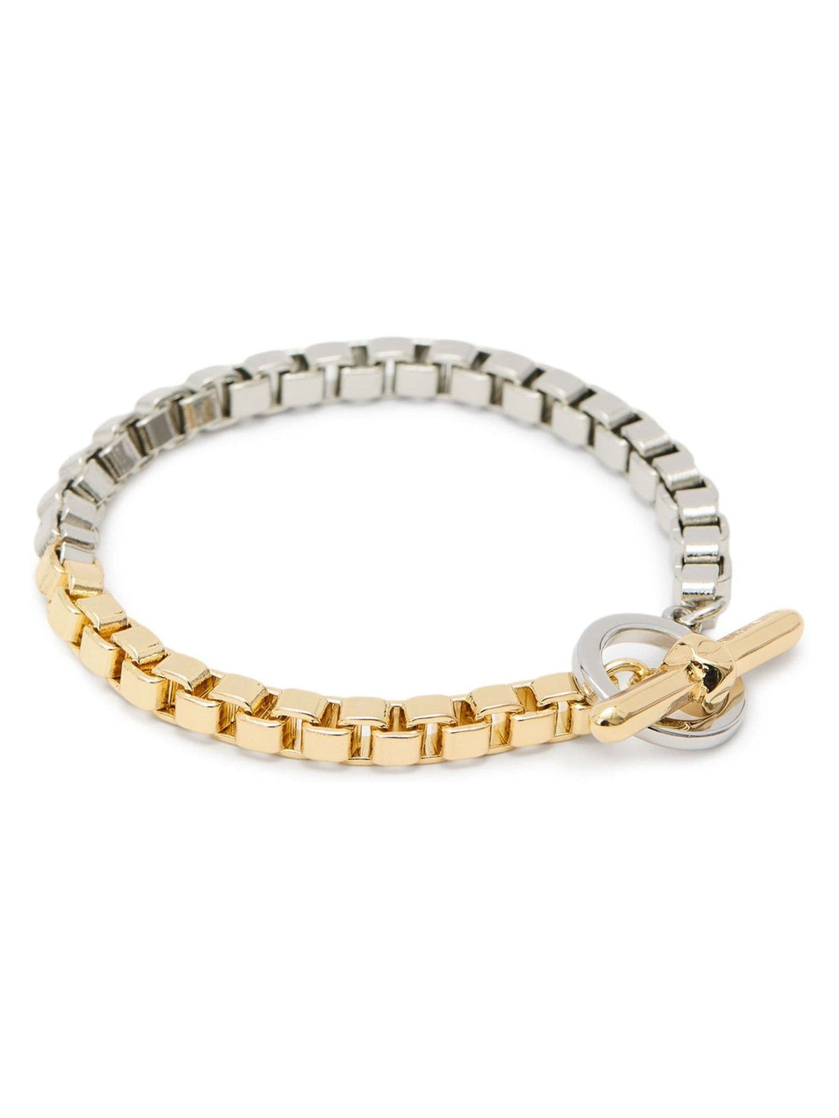 AllSaints Gold Tone Box Chain Link Bracelet - British product