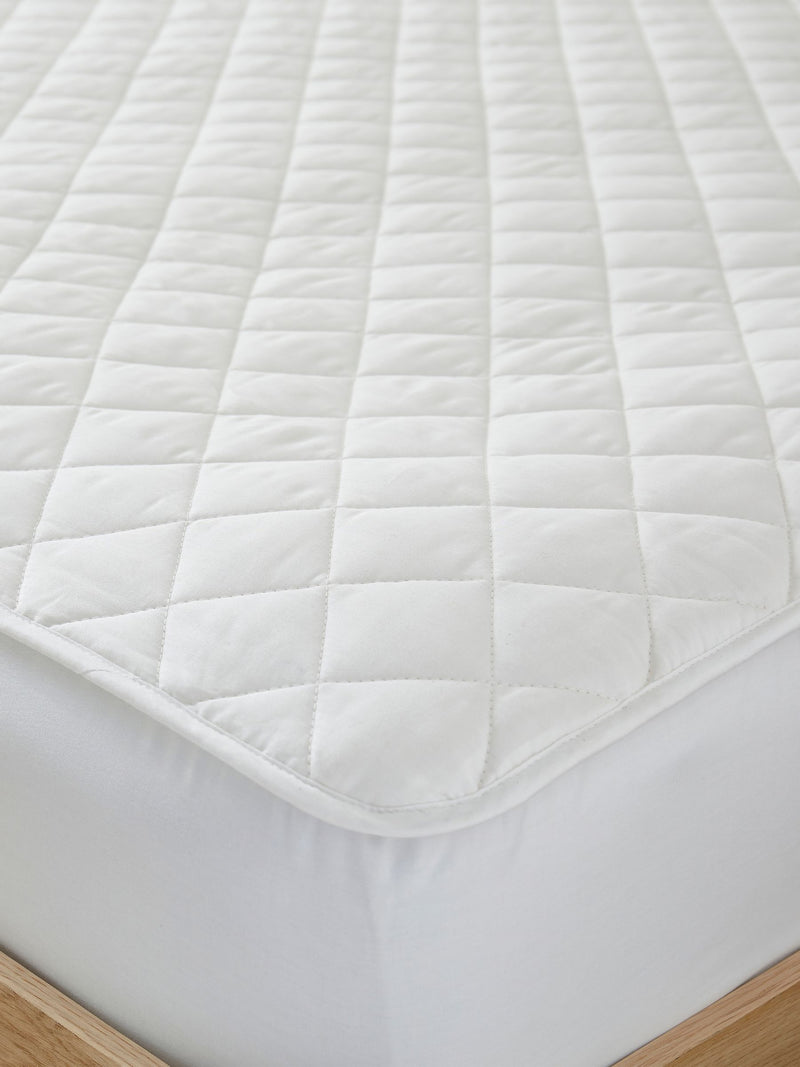 Martex cotton quilted mattress and pillow protector set, imported from the UK