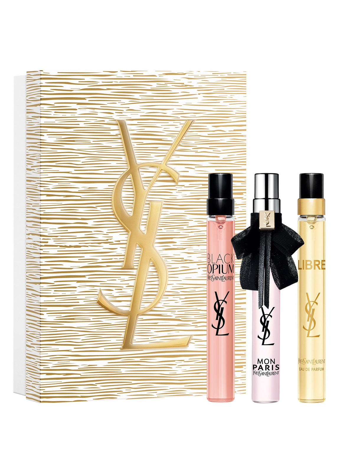 Yves Saint Laurent Black Opium Mon Paris and Libre 3x10ml Eau de Parfum Gift Set
