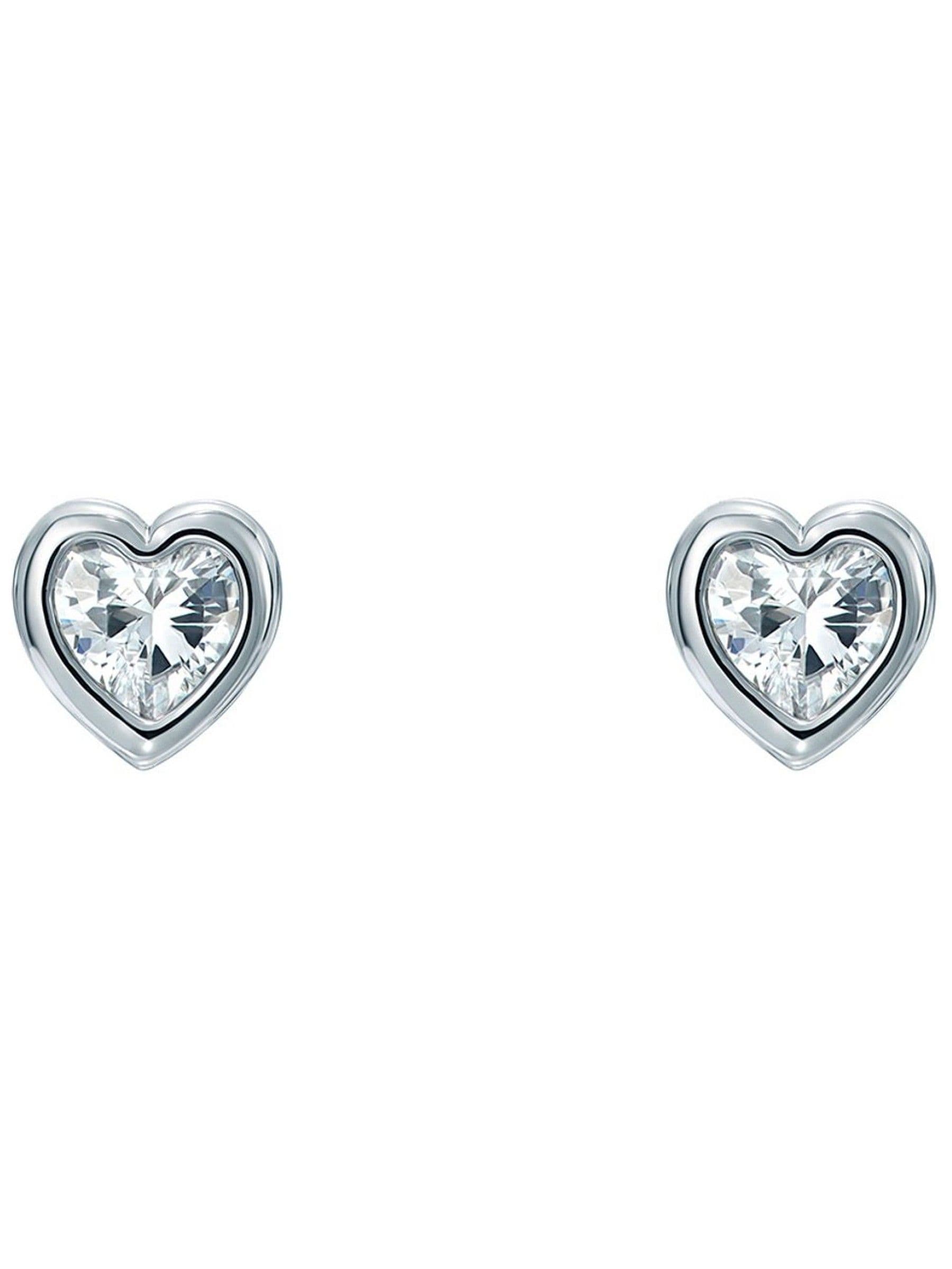 Ted Baker heart stud earrings (British brand)