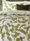 HÖEM Olive Lauro reversible duvet cover set, UK version